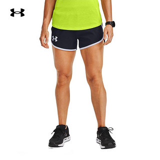 UNDER ARMOUR 安德玛 官方UA Fly-By 2.0女子运动短裤Under Armour1356199 黑色001 M