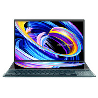 ASUS 华硕 灵耀X双屏Pro 15.6英寸笔记本电脑(酷睿i9-11900H、32GB、1TB、RTX3080、双4K触控)