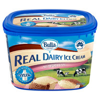 Bulla 桶装鲜奶冰淇淋2L大桶装 三色2L