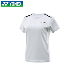 YONEX 尤尼克斯 羽毛球服女士短袖T恤yy上衣速干透气健身训练衣服215271BCR