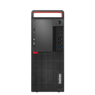 Lenovo 联想 ThinkCentre M920t 九代酷睿版 19.5英寸 商用台式机 黑色 (酷睿i7-9700、RX 550X 4G、16GB、256GB SSD+1TB HDD、风冷)