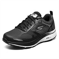 SKECHERS 斯凯奇 Go Run Consistent 女子跑鞋 128272/BKSL 黑色/银色 35