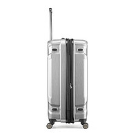 Samsonite 新秀丽 拉杆箱男女通用行李箱飞机轮旅行箱时尚轻盈TS7*25003银色20+28英寸组合套装