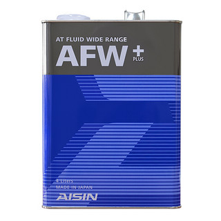 PLUS会员：AISIN 爱信 自动变速箱油 波箱油 ATF  AFW+ 4L