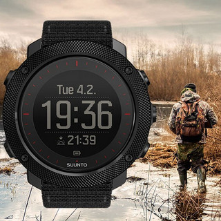 SUUNTO 颂拓 TRAVERSE 远征系列 男子多功能手表 SS022469000 黑色