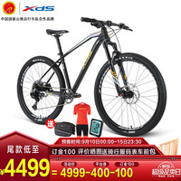 XDS/喜德盛 竞赛级车架 山地自行车 气压线控前叉 12速变速 玛古拉油刹 炫金色17寸(身高165-185) 26英寸