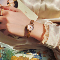 lolarose珞拉芮丝lolarose小金表全网爆款简约气质时尚石英女表女士