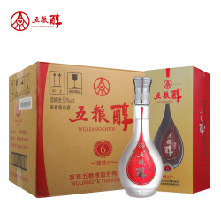 WU LIANG CHUN 五粮醇 臻选6  50度 浓香型白酒 500ml*6瓶
