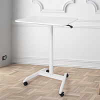 ECOLUS 宜客乐思 电脑桌书桌可移动升降桌子 LS805WT白色