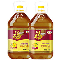 福临门 共10升 中粮福临门菜籽油5L非转基因纯香菜籽油5L压榨三级食用油