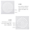 FaSoLa 无纺布地漏过滤网卫生间通用一次性防头发毛防堵神器过滤下水道贴