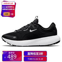 耐克NIKE 女子 跑步鞋 缓震 透气 REACT ESCAPE RUN 运动鞋 DM0980-011黑色36.5码