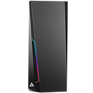 Antec 安钛克 夜行者 DP501 RGB ATX机箱 半侧透 黑色