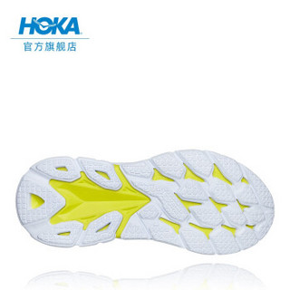 HOKA ONE ONE男女款Clifton Edge克利夫顿先锋公路跑鞋回弹缓冲减震运动鞋 柑橘黄/白色 40/250mm