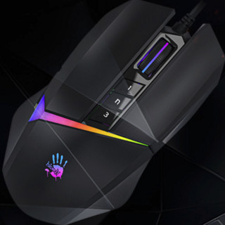 A4TECH 双飞燕 V8M Max 有线鼠标 10000DPI RGB