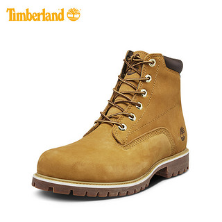 Timberland添柏岚官方踢不烂男鞋大黄靴马丁靴户外高帮皮革|37578 40