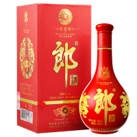 有券的上：LANGJIU 郎酒 红花郎 十 53%vol 酱香型白酒 500ml 单瓶装