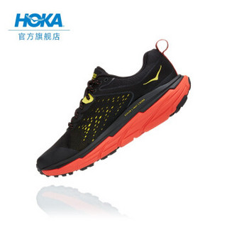 HOKA ONE ONE男Challenger ATR6 GTX挑战者全地形6防水版越野跑鞋 黑色 / 碧绿色  42/265mm