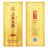 PLUS会员：WULIANGYE 五粮液 52%浓香型高度白酒   五粮头曲 淡雅 500ml *6瓶 整箱装