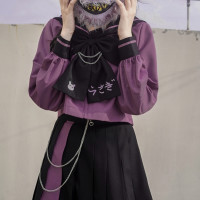 仲春二四JK 诡兔谣 jk制服 长袖水手服（上衣）