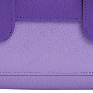 MERIMIES 拼色系列 女士剑桥包 CB015 紫色拼色 中号