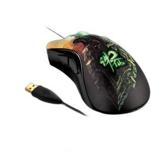 RAZER 雷蛇 蝰蛇 诛仙版 有线鼠标 3500DPI 黑色