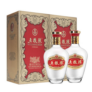 WULIANGYE 五粮液 五粮陈·红经典 52%vol 浓香型白酒 500ml*6瓶 整箱装