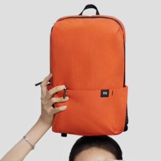 Xiaomi 小米 男女款双肩包 橙色 10L