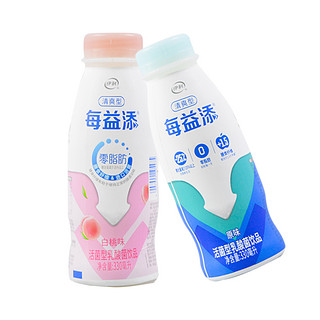 yili 伊利 每益添 活菌型乳酸菌饮品 原味 330ml*5瓶