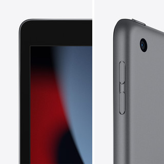 Apple 苹果 iPad 9 2021款 10.2英寸 平板电脑（2160*1620dpi、A13、256GB、Cellular版、深空灰、MK633CH/A）