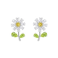 HEFANG Jewelry 何方珠宝 Fruity水果自由系列 HFJ075203 小花花925银耳钉