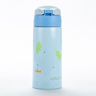 THERMOS 膳魔师 LION系列 FFG-603WF BL 儿童保温吸管杯 600ml 萌趣小狮子蓝色