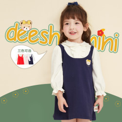 Deesha 笛莎 女童 秋款 公主连衣裙