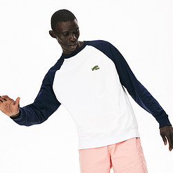 LACOSTE 拉科斯特 Lacoste鳄鱼秋季潮流拼色时尚休闲运动卫衣 SH7489