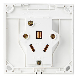 bull公牛明装开关插座g09系列16a三孔空调插座86型插座面板g09z104