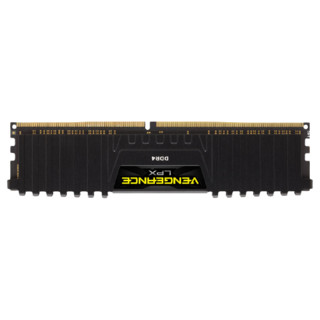 USCORSAIR 美商海盗船 复仇者LPX系列 DDR4 2400MHz 台式机内存 马甲条 黑色 16GB