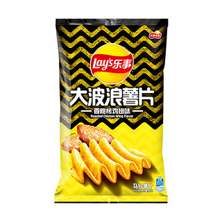 Lay's 乐事 大波浪薯片 香脆烤鸡翅味 40g