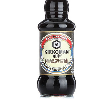 KIKKOMAN 万字 纯酿造酱油 500ml