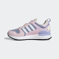 adidas 阿迪达斯 官网 adidas 三叶草 ZX 700 HD J 大童经典运动鞋GZ7513 紫/粉/鹅黄/白 36.5(225mm)