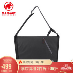 MAMMUT(锅具) MAMMUT/猛犸象 Messenger Square 户外背包时尚实用休闲单肩包斜挎包手提包 黑色