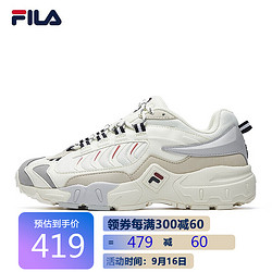 FILA 斐乐 女鞋老爹鞋掠夺者复古跑鞋秋季新款时尚