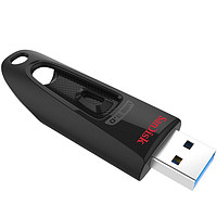1日0点：SanDisk 闪迪 至尊高速系列 CZ48 USB 3.0 闪存U盘 黑色 256GB