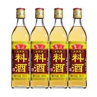 luhua 鲁花 自然香 料酒 500ml*4瓶