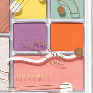 JudydoLL 橘朵 七色玩趣组合盘 #06梦幻彩虹盘 8.5g