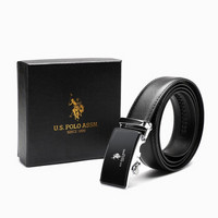 us polo assn U.S.POLO ASSN.美国马球协会  男士真皮腰带