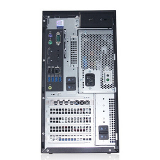 DELL 戴尔 Precision T3640 商务台式机 黑色 (酷睿i7-10700、RTX 3080 10G、32GB、256GB SSD+2TB HDD、风冷)