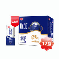 Bright 光明 优加纯牛奶 200ml*12盒
