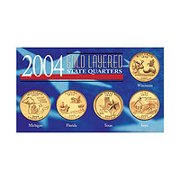 American Coin Treasures 美国硬币珍品 2004年镀金的州宿舍