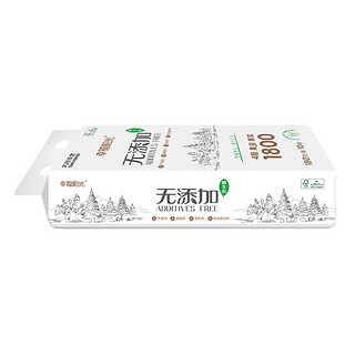 幸福阳光 无添加系列 有芯卷纸 4层*180g*10卷