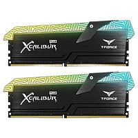 Team 十铨 王者之剑 图腾版 DDR4 3600MHz RGB 台式机内存 灯条 黑色 16GB 8GBx2